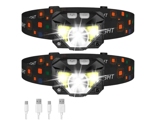 Lhknl Headlamps Flashlight 1200 Lumen